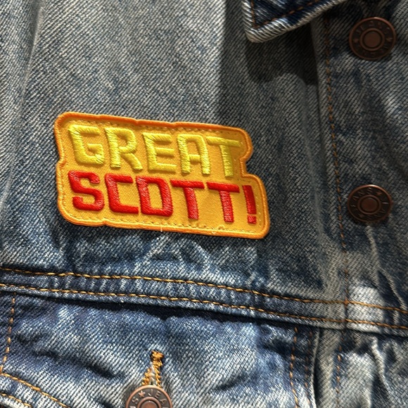 Back to the future denim jacket —- special piece - Picture 2 of 6